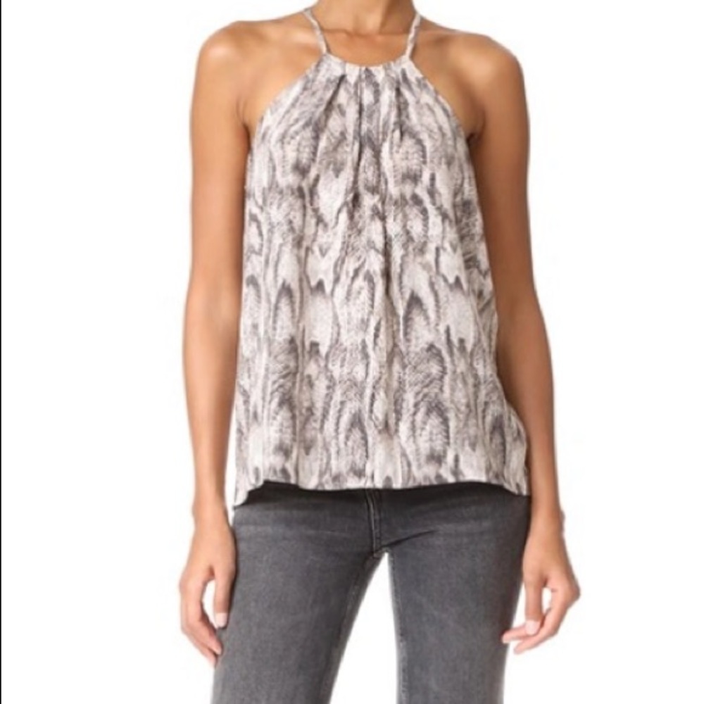 Joie Idalina Silk Halter Tank